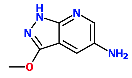 (image for) MCYM1604 3-Methoxy-1H-pyrazolo[3,4-b]pyridin-5-amine